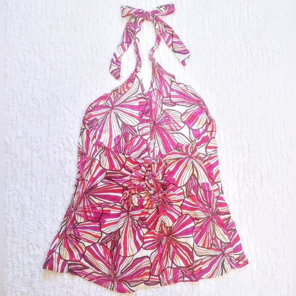 Tropical Halter Top - Picture 2 of 9